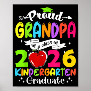 Super proud grandpa of 2026 graduate awesome poster
