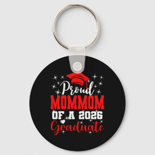 Super Proud Mommom Of 2026 Graduate Senior Graduat Key Ring