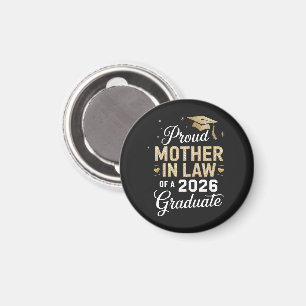 Super Proud Mother in Law of 2026 Graduate Magnet