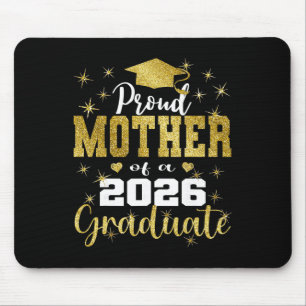 Super Proud Mother Of 2026 Graduate Senior Graduat Mouse Pad