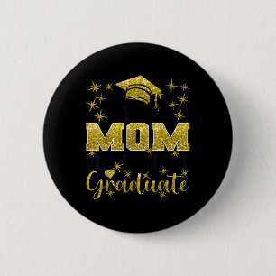 Super Proud Mum Of 2025 Graduate Senior Graduation 6 Cm Round Badge