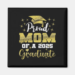 Super Proud Mum Of 2025 Graduate Senior Graduation Magnet