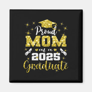 Super Proud Mum Of 2025 Graduate Senior Graduation Magnet