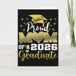 Super Proud Mum Of 2026 Graduate Senior Graduation Card