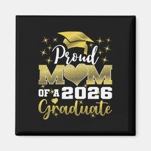Super Proud Mum Of 2026 Graduate Senior Graduation Magnet