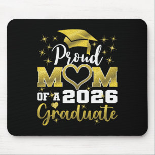 Super Proud Mum Of 2026 Graduate Senior Graduation Mouse Pad