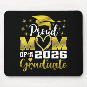 Super proud mum of 2026 graduate senior graduation mouse pad