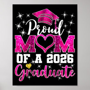 Super proud mum of 2026 graduate senior graduation poster