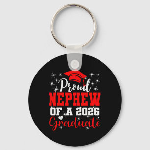 Super Proud Nephew Of 2026 Graduate Senior Graduat Key Ring