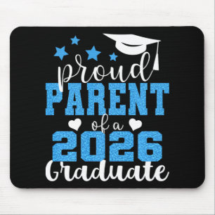 Super Proud Parent Of 2026 Graduate Senior Graduat Mouse Pad