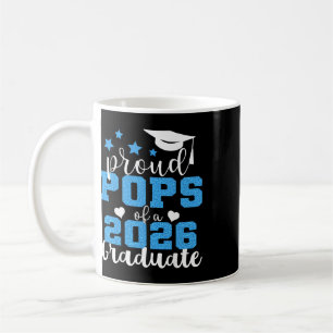 Super Proud Pops Of 2026 Graduate Senior Graduatio Coffee Mug