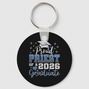 Super Proud Priest Of 2026 Graduate Senior Graduat Key Ring