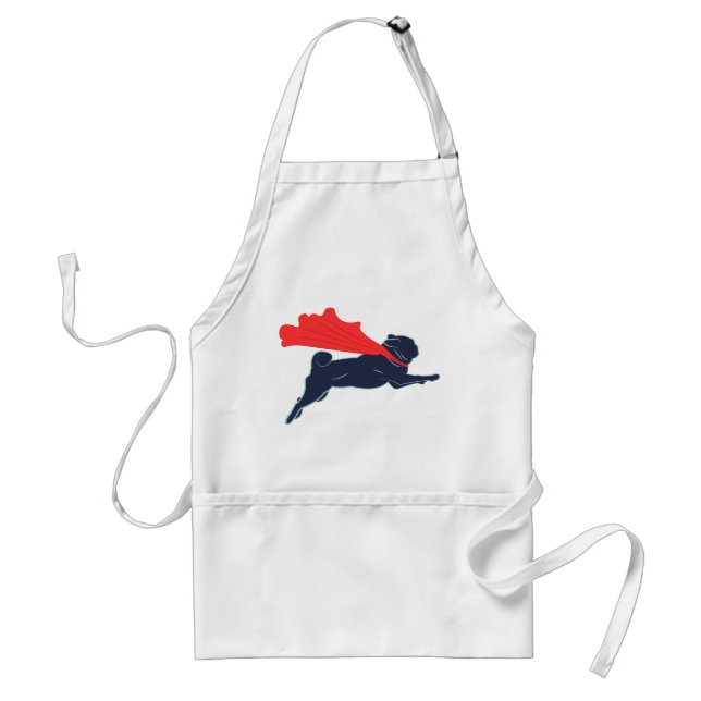 Super Pug Apron (Front)