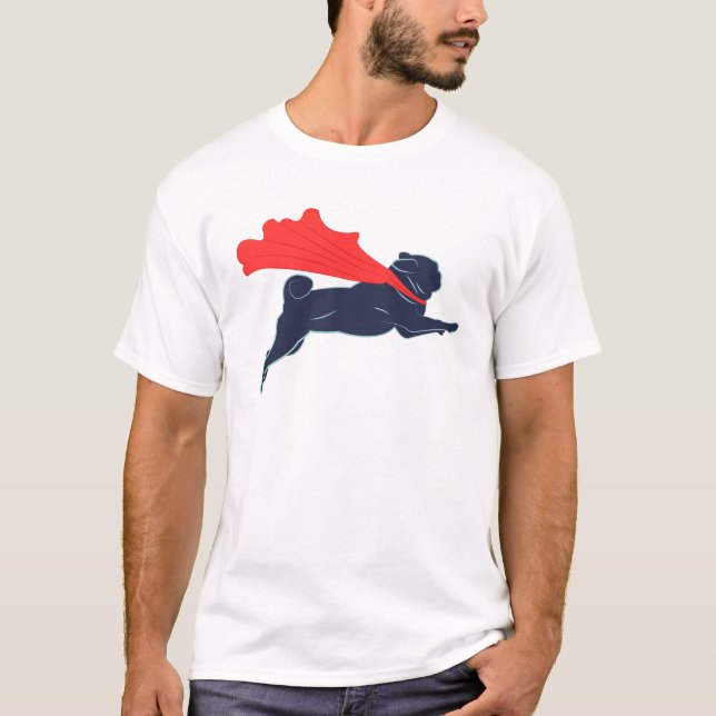 Super Pug T-shirt (Front)