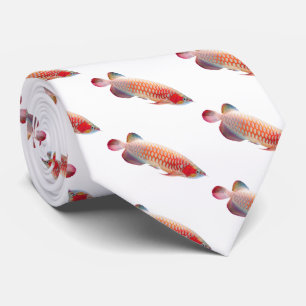 Super Red Arowana Tie