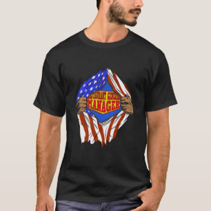 Super Restaurant General Ager Hero Job T-Shirt