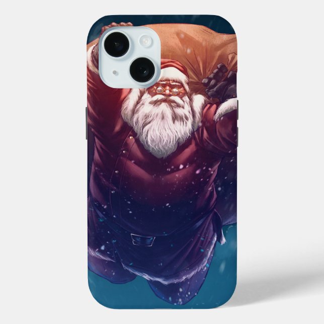 Super Santa Case-Mate iPhone Case (Back)