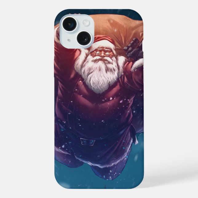 Super Santa iPhone Case (Back)