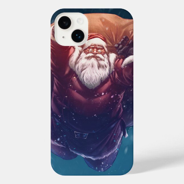 Super Santa iPhone Case (Back)