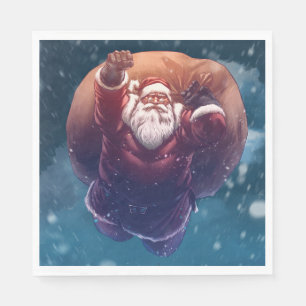 Super Santa Napkin