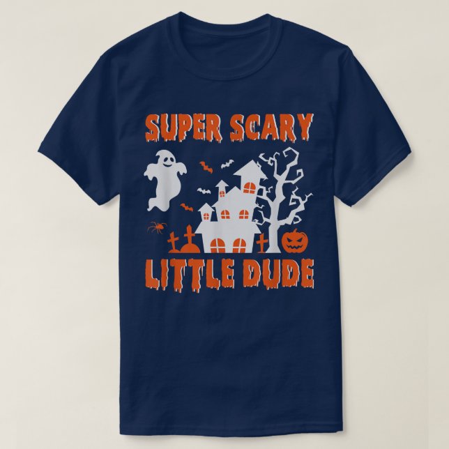 Super Scary Little Dude Halloween Costume  T-Shirt (Design Front)