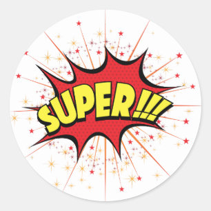 Super School Sticker