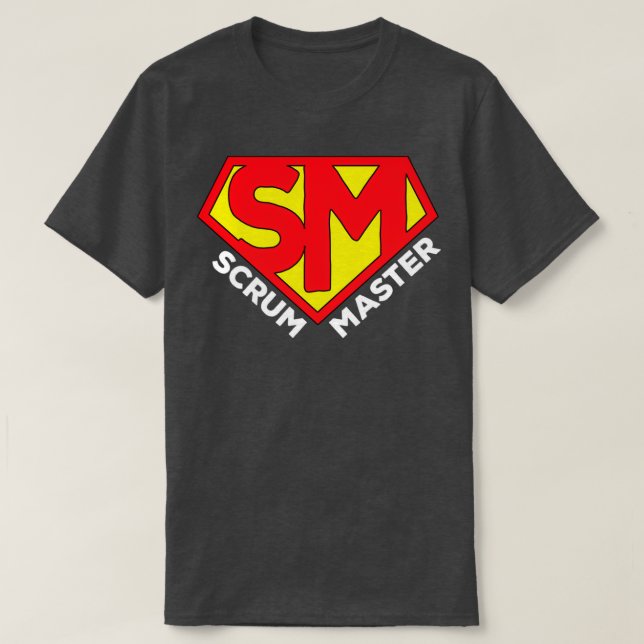 Super Scrum Master Agile Scrum Master Balsamic Bal T-Shirt (Design Front)