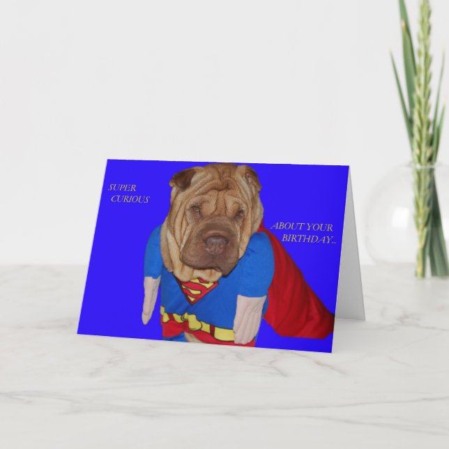 Super Shar Pei Card (Front)