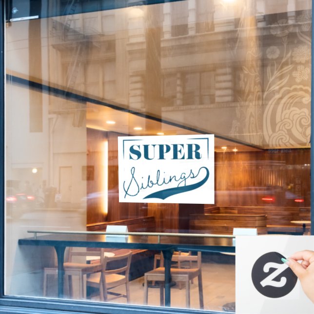 Super Sibling (Cafe Window)