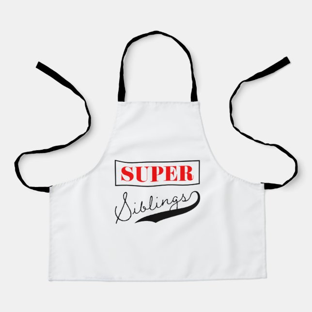 Super Sibling Apron (Front)