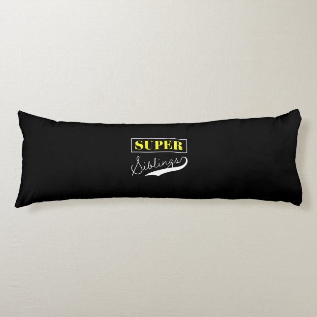 Super Sibling Body Cushion (Front)