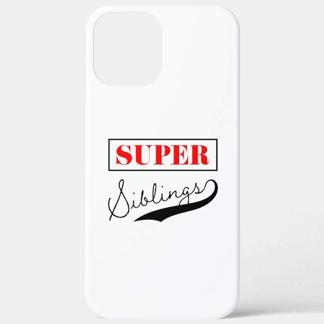 Super Sibling Case-Mate iPhone Case (Back)