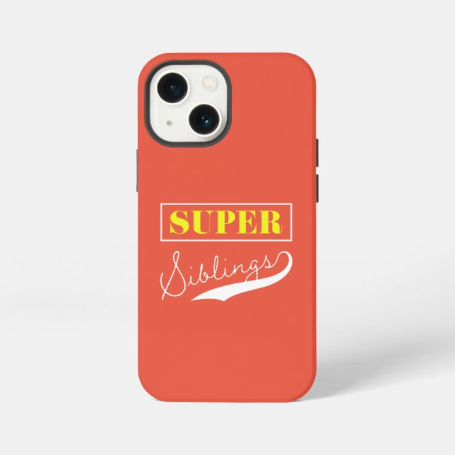Super Sibling iPhone Case (Back)
