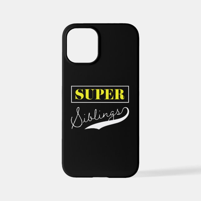 Super Sibling iPhone Case (Back)