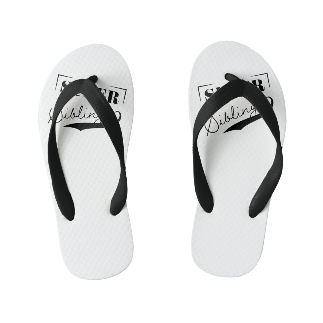 Super Sibling Kid's Thongs (Footbed)