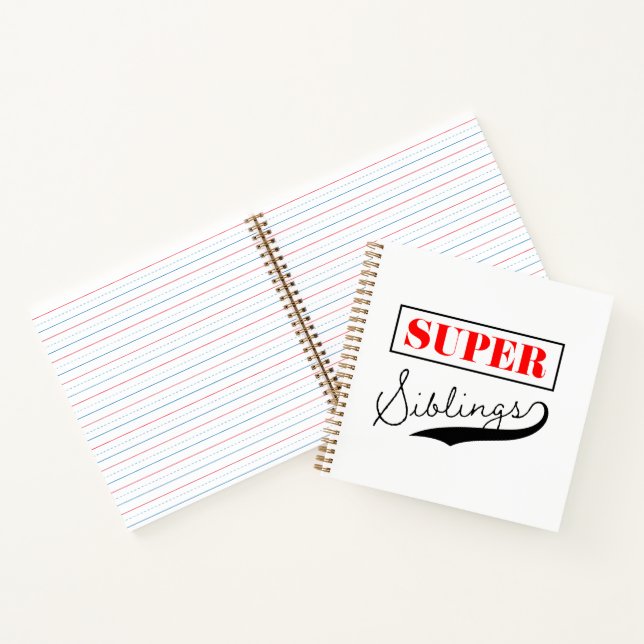 Super Sibling Notebook (Inside)