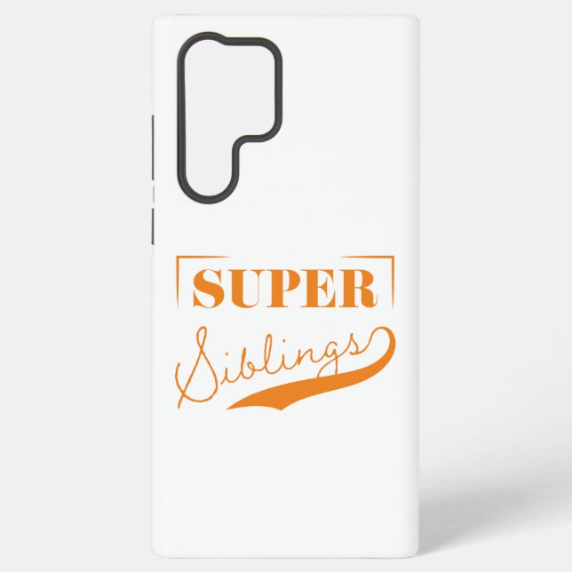Super Sibling Samsung Galaxy S22 Ultra Case (Back)