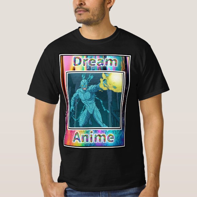 Super Sim Virus Dream Anime T-Shirt (Front)