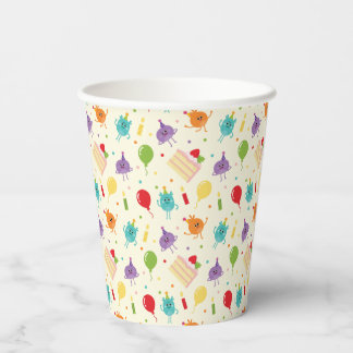 Super Simple | Bumble Nums Birthday Cake Pattern Paper Cups