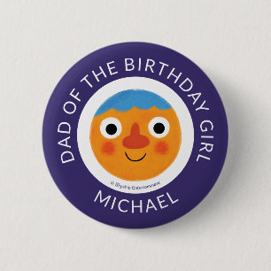Super Simple Characters Festive Birthday 6 Cm Round Badge