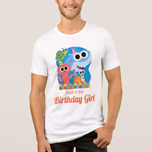 Super Simple Finny the Shark Confetti Birthday Tri-Blend Shirt