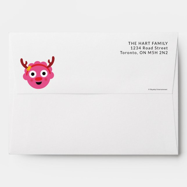 Super Simple | Holiday Blossom Envelope (Back (Top Flap))