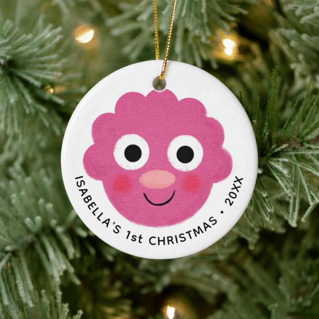 Super Simple Songs | Custom Blossom 1st Christmas Ceramic Ornament (Tree)