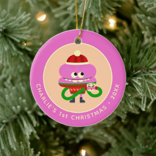 Super Simple Songs Jimmy Rhymington Holiday Ceramic Ornament