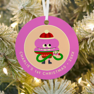 Super Simple Songs Jimmy Rhymington Holiday Metal Tree Decoration