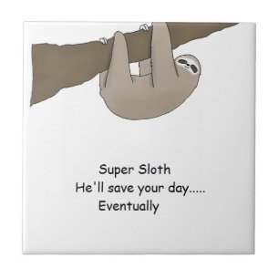 Super Sloth Hero Tile