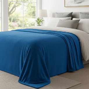 Super Soft Solid Color Throw - Elegant Blanket