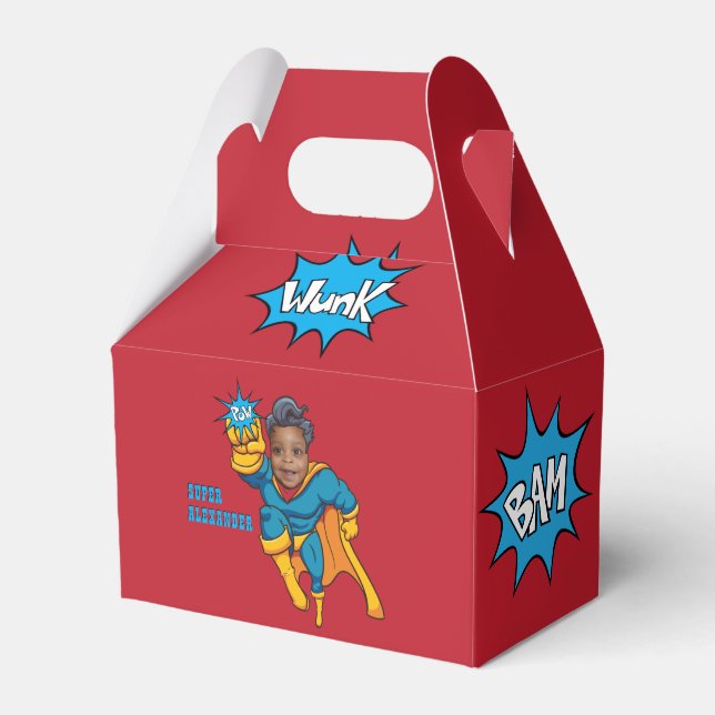 Super Special Kids 🌟 Greatest Superhero Favour Box (Front Side)