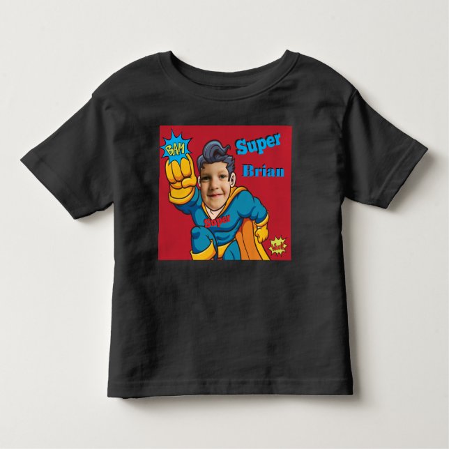 Super Special Kids 🌟 Greatest Superhero Toddler T-Shirt (Front)