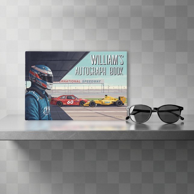 Super Speedway Foil Autograph Book (Creator Uploaded)